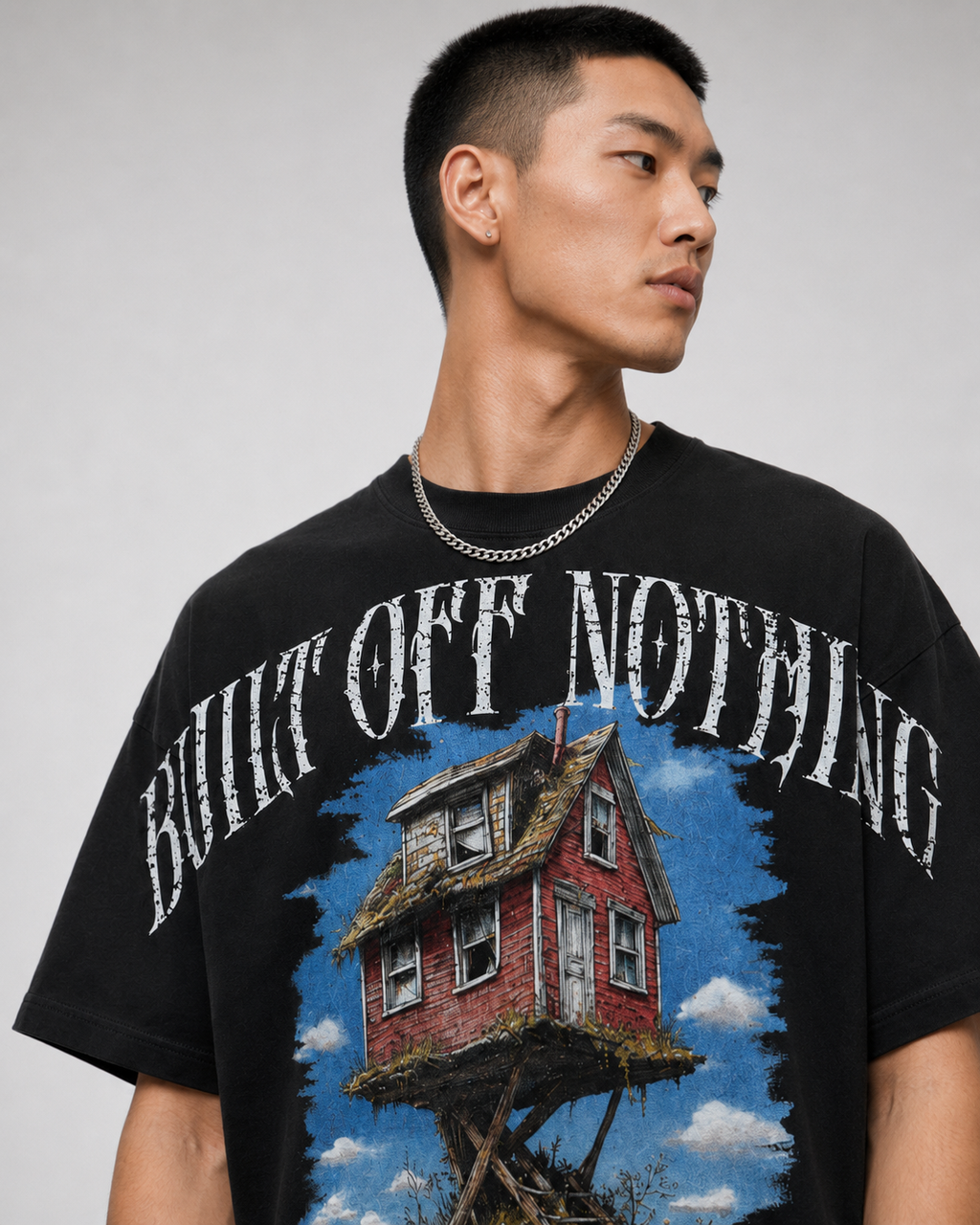 BUILT OFF NOTHING "graphic tee"
