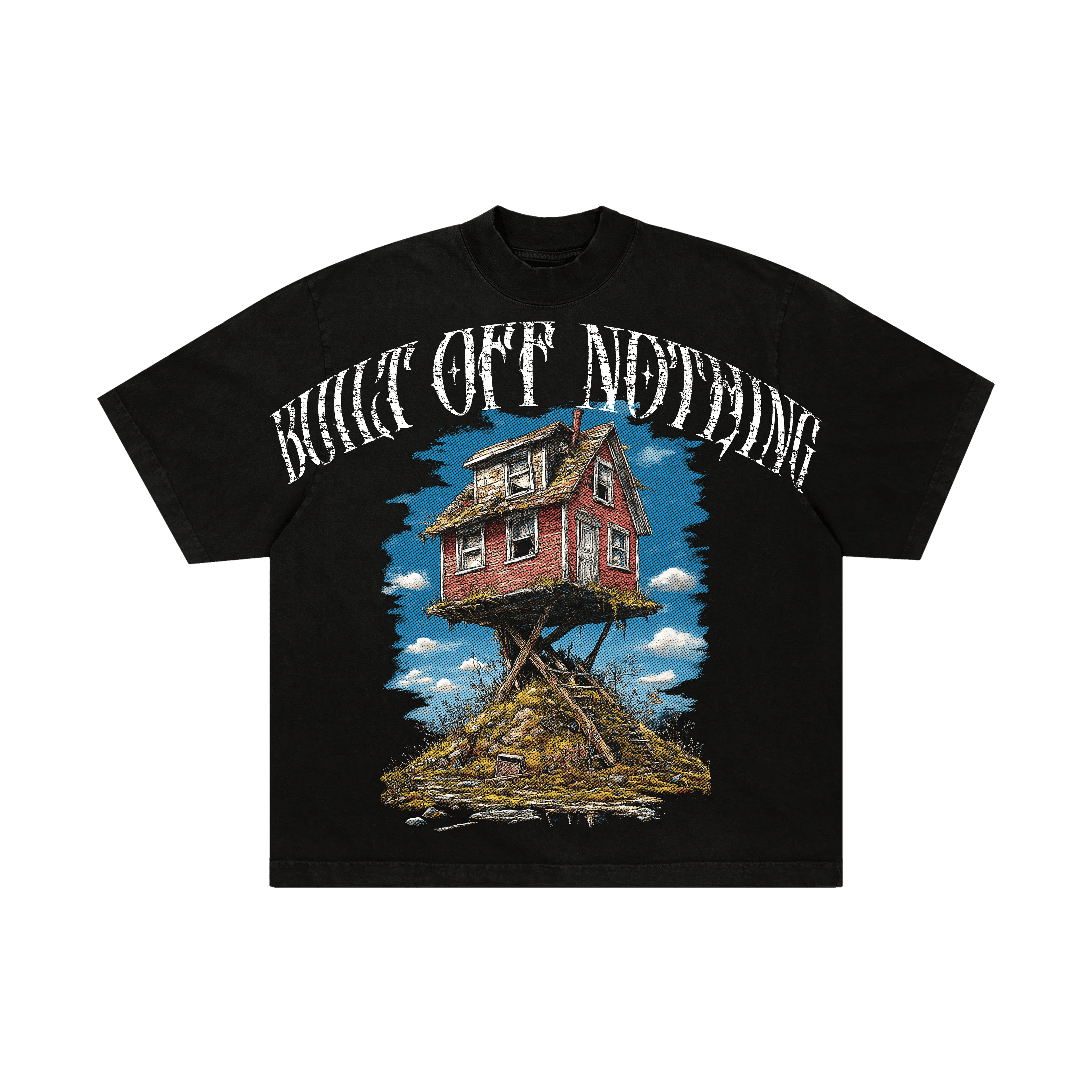 BUILT OFF NOTHING "graphic tee"