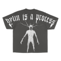 hylin is a process CEMENT GRAPHIC TEE